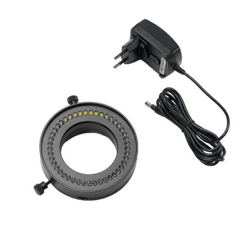 SCHOTT EasyLED Ringlight 600.200 for Stereo Microscopy and Power Supply