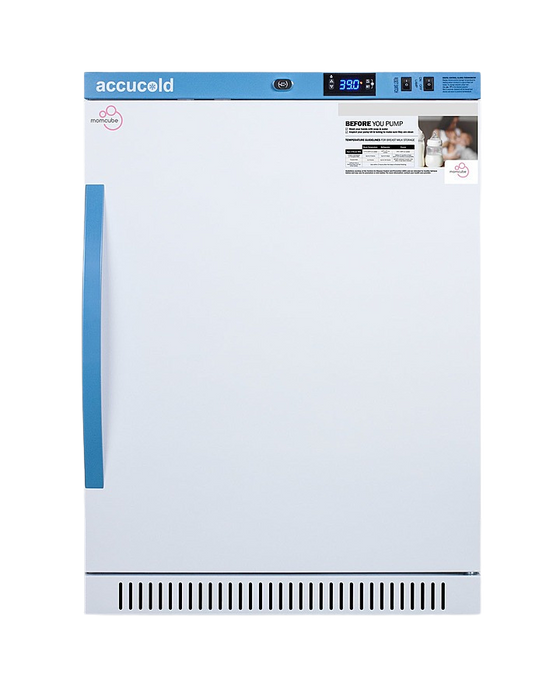 Accucold 6 Cu.Ft. Momcube Breast Milk Refrigerator, ADA Height - MLRS6MC