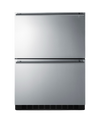 Accucold 24" Wide 2-Drawer All-Freezer, ADA Compliant - ADFD243