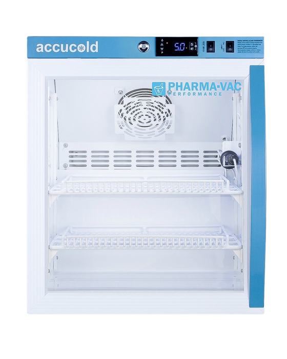 Accucold 2 Cu.Ft. Compact Vaccine Refrigerator, Certified to NSF/ANSI 456 Vaccine - ARG2PV456LHD