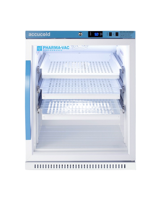 Accucold 6 Cu.Ft. ADA Height Vaccine Refrigerator, with Removable Drawers - ARG61PVBIADADR