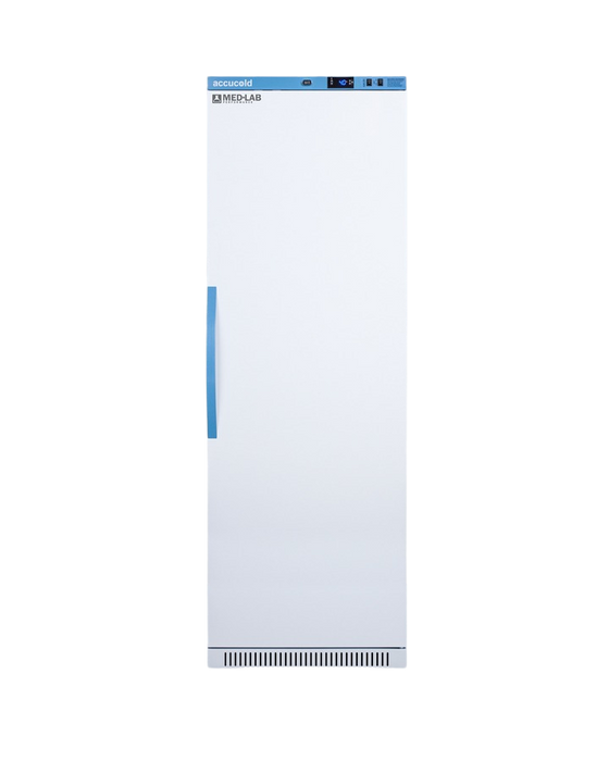 Accucold Laboratory Refrigerator, 15 Cu.Ft., Solid Door, Removable Drawers - ARS15MLDR