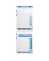 Accucold 24" Wide All-Refrigerator/All-Freezer Combination - FF7LW-VT65MLSTACKMED2