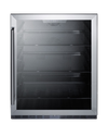 Accucold 24" Wide Built-In Beverage Center, ADA Compliant - AL57GCSS