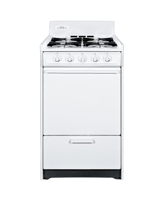 Accucold 20" Wide Propane Gas Range, Battery Start - WLM110P