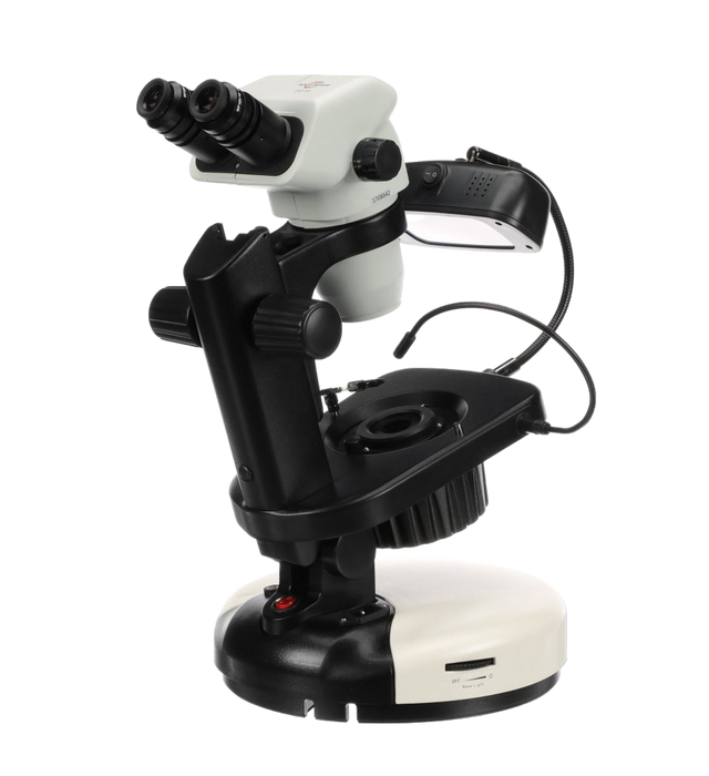 Accu-Scope 3075 Binocular Zoom Stereo Microscope on Gem Stand