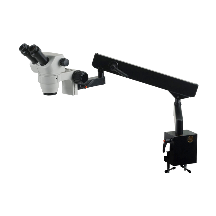 Accu-Scope 3078 Binocular Stereo Microscope on Flex Arm Stand