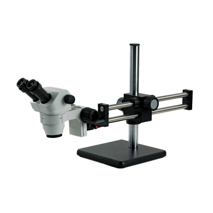 Accu-Scope 3078 Binocular Stereo Microscope on Ball Bearing Boom Stand