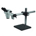 Accu-Scope 3078 Binocular Zoom Stereo Microscope on Boom Stand