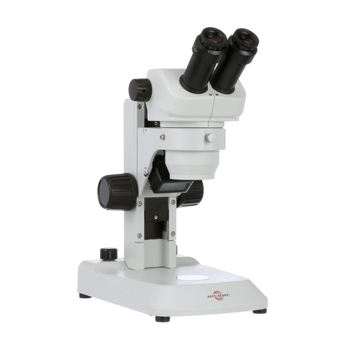 Accu-Scope 3078 Binocular Zoom Stereo Microscope on LED Stand