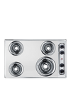 Accucold 30" Wide 230V 4-Burner Coil Cooktop - ZEL05