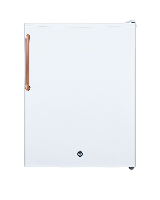 Accucold Compact All-Refrigerator with Antimicrobial Pure Copper Handle - FF28LWHTBC