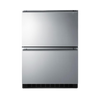 Accucold 24" Wide 2-Drawer All-Refrigerator, ADA Compliant ADRD241