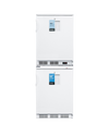 Accucold 24" Wide All-Refrigerator/All-Freezer Combination - FF7LW-VT65MLSTACKPRO