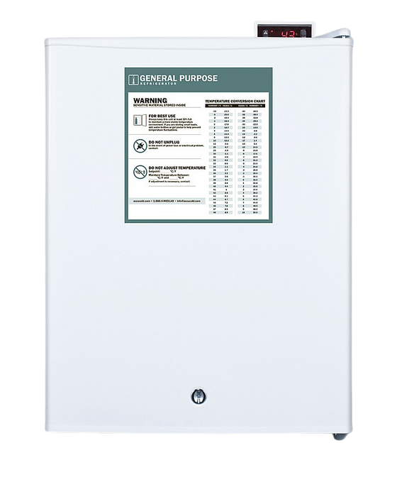 Accucold Compact All-Refrigerator - FF28LWHGP