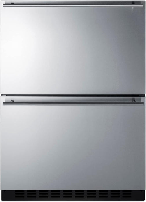 Accucold 24" Wide 2-Drawer All-Refrigerator ADA Compliant (Panels Not Included) ADRD241PNR