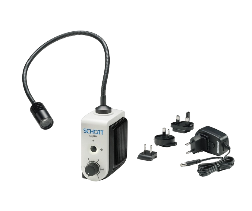 SCHOTT 600.101 EasyLED Spotlight PLUS Lighting System Single light arm package