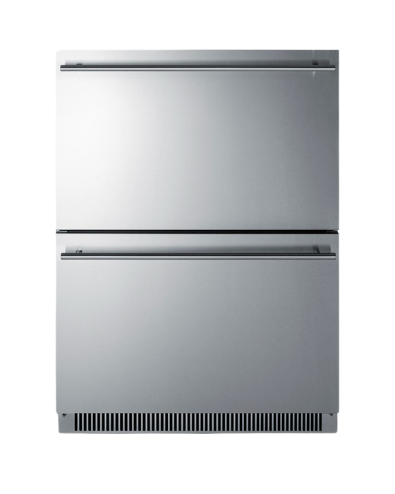 Accucold 24" Wide 2-Drawer All-Freezer, ADA Compliant - ADFD2D24