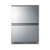 Accucold 24" Wide 2-Drawer All-Refrigerator ADA Compliant ADRD241CSS