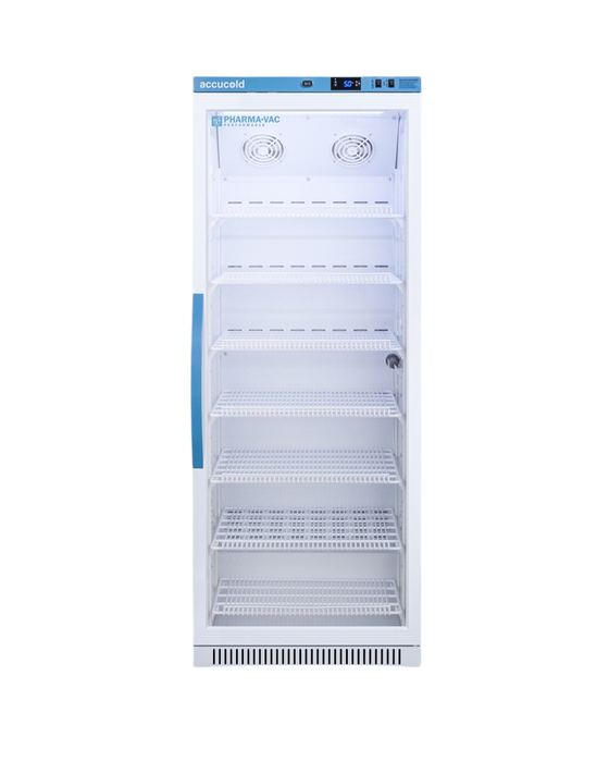 Accucold 12 Cu. Ft. Glass Door Upright Vaccine Refrigerator - ARG12PV