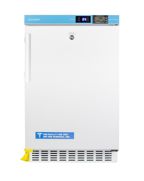 Accucold 20" Wide Built-In Pharmacy All-Refrigerator, ADA Compliant - ACR45LCALSTO