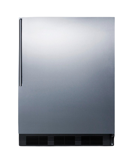 Accucold 24" Wide All-Refrigerator, ADA Compliant - FF7BKSSHVADA