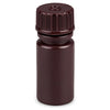 Bottle,Amber Narrow Mouth,Round,HDPE,4mL