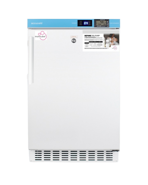 Accucold 2.65 Cu.Ft. MOMCUBE Breast Milk Refrigerator, ADA Height - ACR45LMC