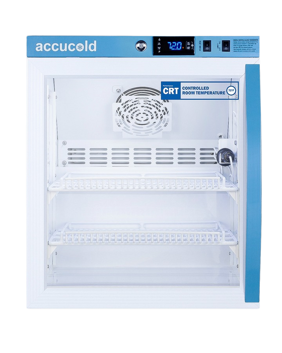 Accucold 2 Cu.Ft. Compact Controlled Room Temperature Cabinet - ARG2PV-CRTLHD