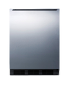 Accucold 24" Wide All-Refrigerator, ADA Compliant - FF7BKSSHHADA