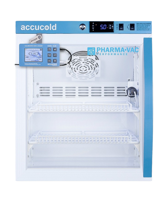 Accucold 2 Cu.Ft. Compact Vaccine Refrigerator - ARG2PVDL2BLHD