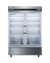 Accucold 49 Cu.Ft. Glass Double Door Upright Pharmacy Refrigerator - ARG49ML
