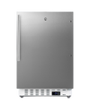 Accucold 20" Wide Built-In Healthcare All-Refrigerator, ADA Compliant - ADA404REFSSHV