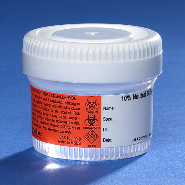 Pre-filled NBF container, 40mL