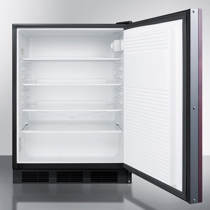 Accucold 24" Wide Built-In All-Refrigerator, ADA Compliant (Panel Not Included) - AL752BKBIIF