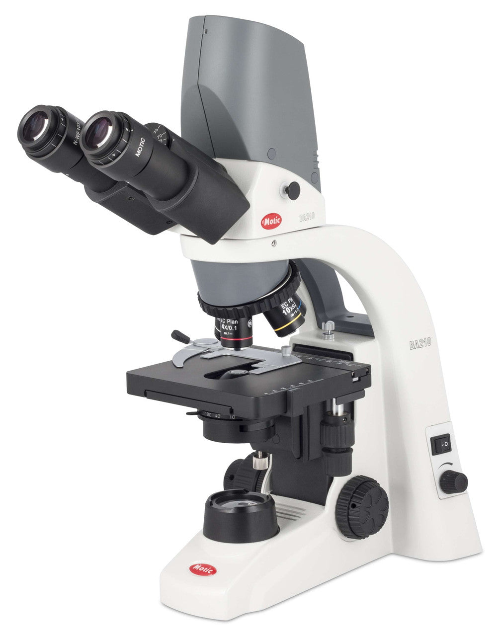 Visual Scope Microscope Motic BA210 Digital LED Binocular Compound Microscope — Empire Optics