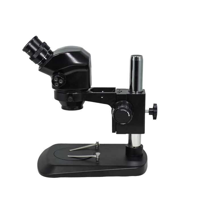 7–50× ESD-Safe Binocular Zoom Stereo Microscope with Post Stand