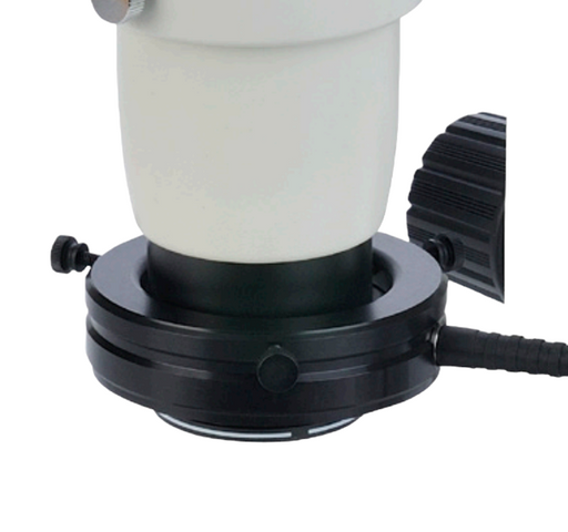 Techniquip PROLINE 30 LED Ring Illuminator on stereo microscope