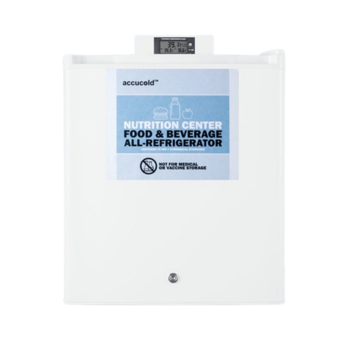 Accucold 1.7 Cu.Ft. Compact All-Refrigerator Digital Temp Display FFAR25L7NZ