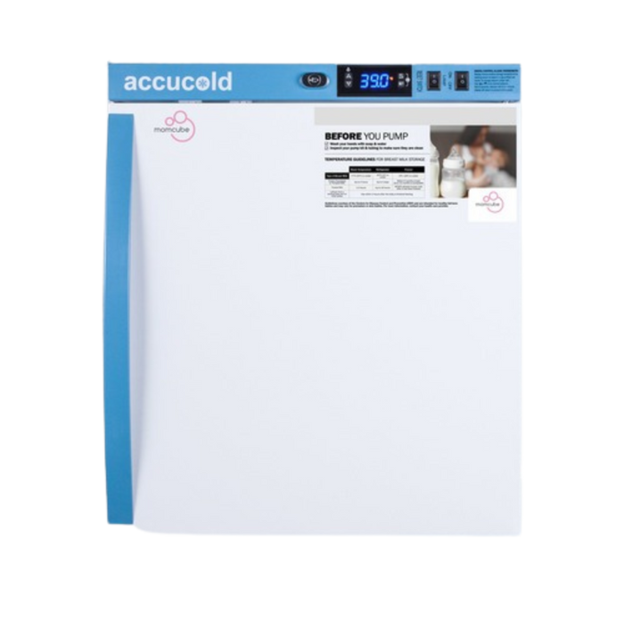 Accucold MOMCUBE™ Breast Milk Refrigerator 1 Cu.Ft. Solid Door ARS1MLMC