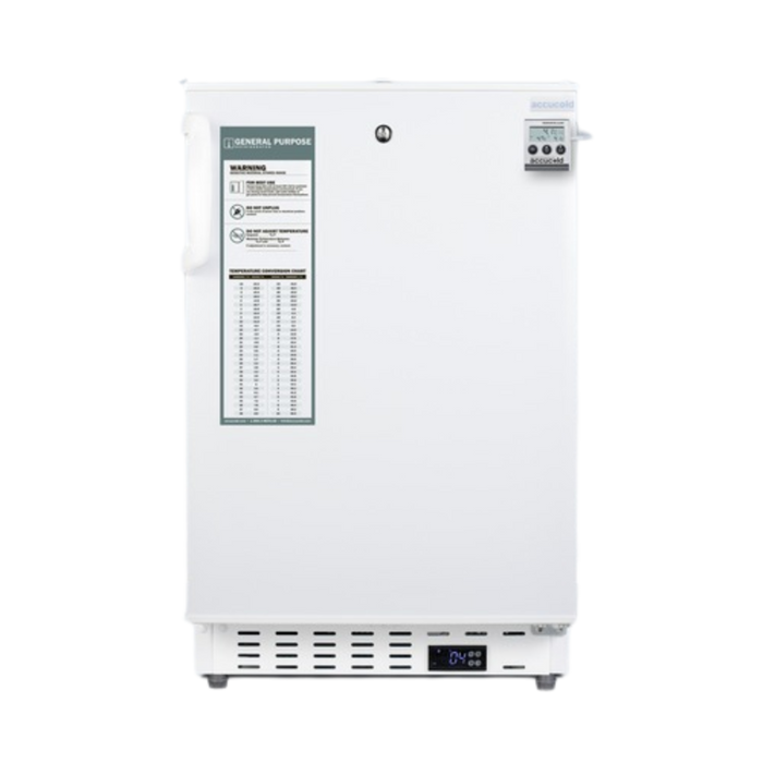 Accucold 20" Wide Built-In Healthcare All-Refrigerator ADA Compliant ADA404REFAL