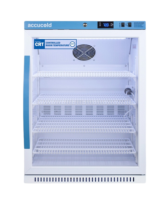 Accucold 6 Cu.Ft. Upright Controlled Room Temperature Cabinet, ADA Height - ARG61PVBIADA-CRT