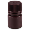 Bottle,Amber Narrow Mouth,Round,HDPE,8mL