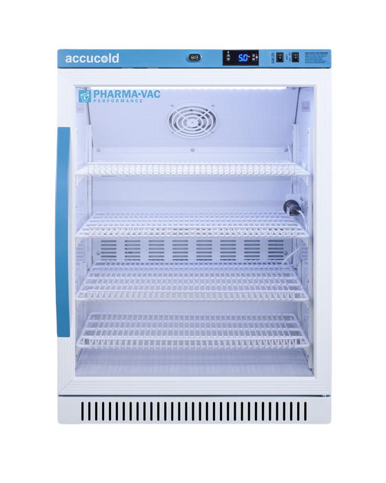 Accucold 6 Cu.Ft. ADA Height Vaccine Refrigerator, Certified to NSF/ANSI 456 Vaccine - ARG6PV456