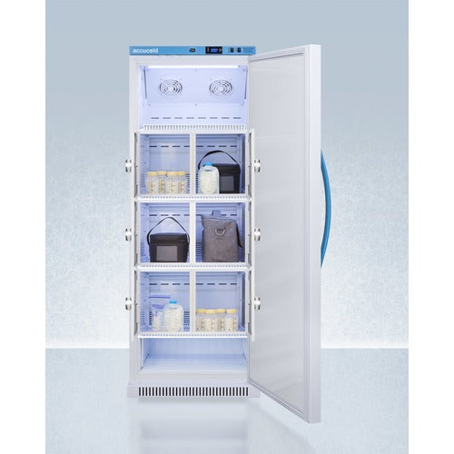 Accucold MOMCUBE™ Breast Milk Refrigerator 15 Cu.Ft. Interior Locking Compartments ARS15MLMCLK