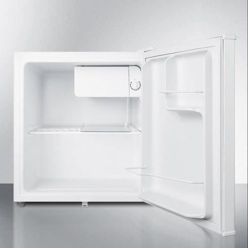 Accucold Compact Refrigerator-Freezer 1.7 Cu.Ft. Solid White Door - S19LWH