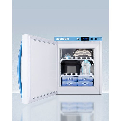 Accucold 1.4 Cu.Ft. Momcube Freezer AFZ1PVMCLHD