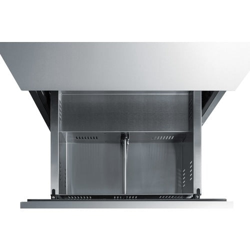 Accucold 24" Wide 2-Drawer All-Refrigerator ADA Compliant (Panels Not Included) ADRD24PNR