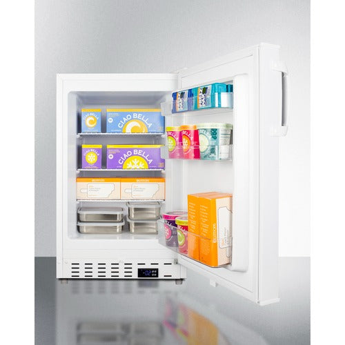 Accucold All-Freezer ADA Compliant 20"W x 32"H 2.68 Cu.Ft. - ALFZ36