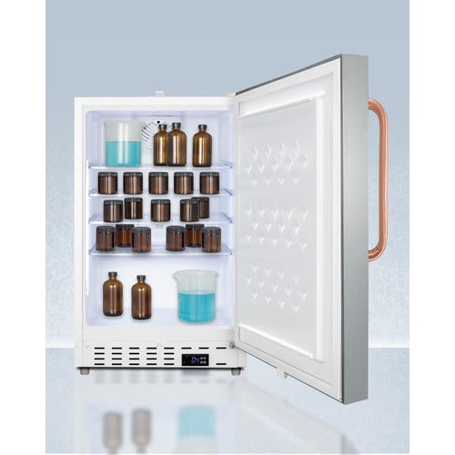 Accucold 21" Wide Built-In Healthcare All-Refrigerator ADA Compliant ADA404REFSSTBC